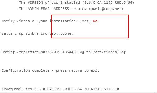 CentOS 6.5安装Zimbra 8.6.0 邮件系统